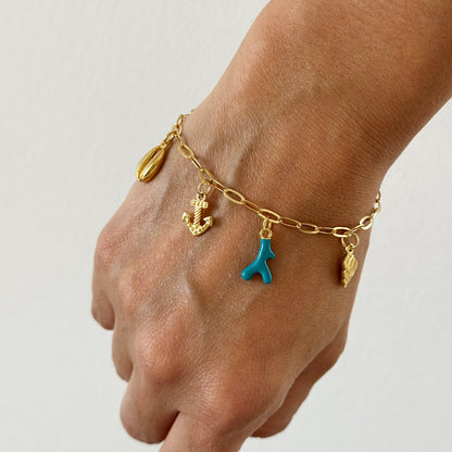 PULSERA GOLDEN SUMMER 16CM ORO
