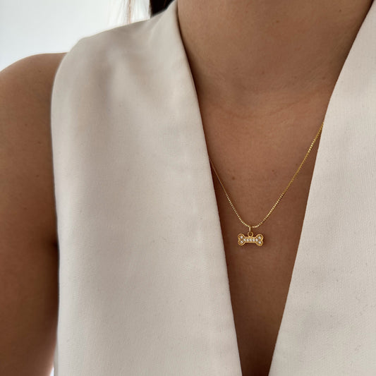 COLLAR HUESITO DE AMOR