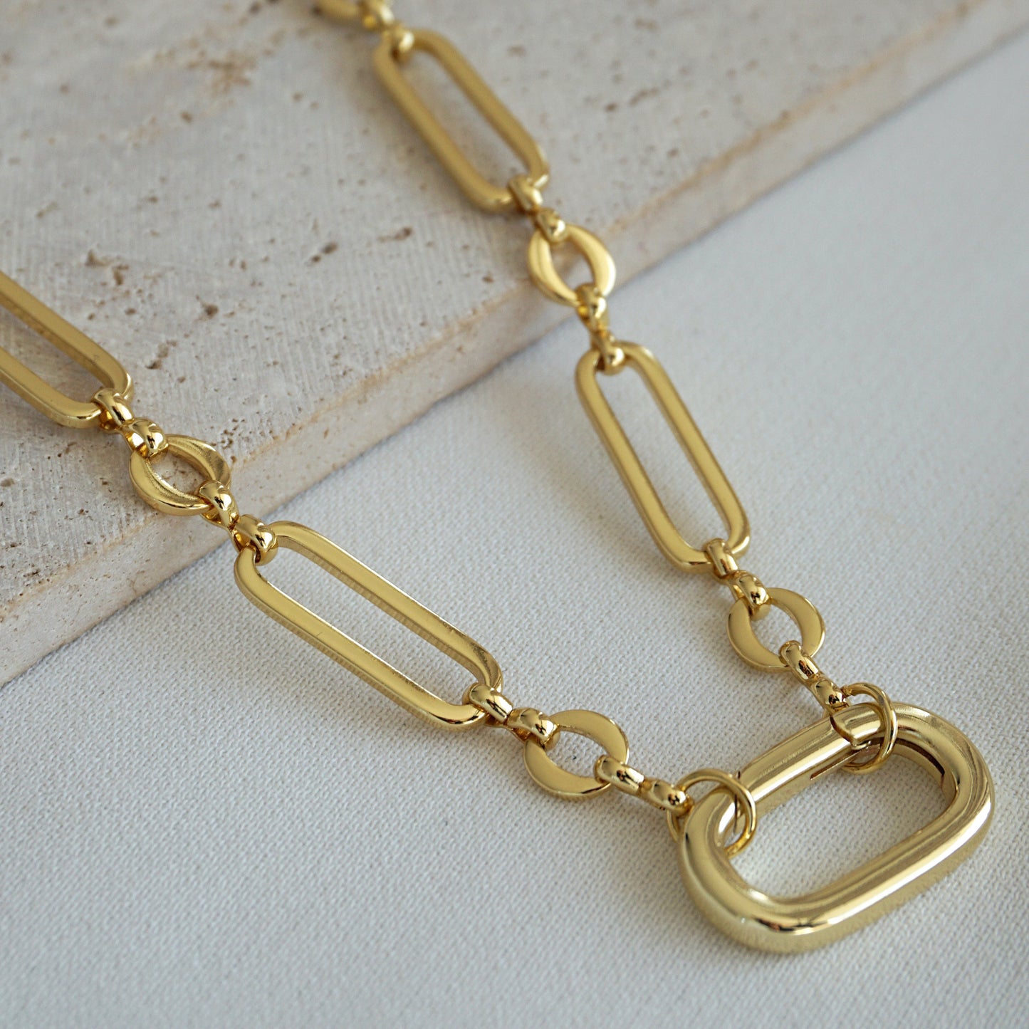 CADENA ARIA 45CM ORO