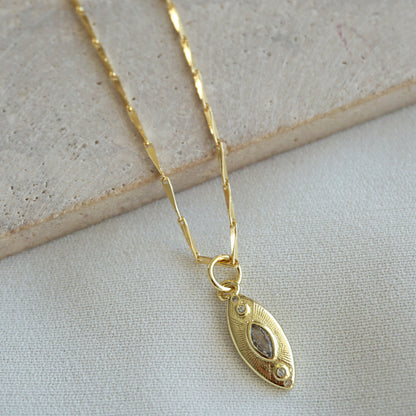 COLLAR AYLA AJUSTABLE 45CM ORO