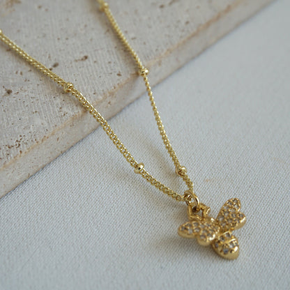 COLLAR ABEJITA 45CM ORO