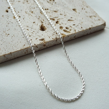CADENA EIRA 40CM PLATA