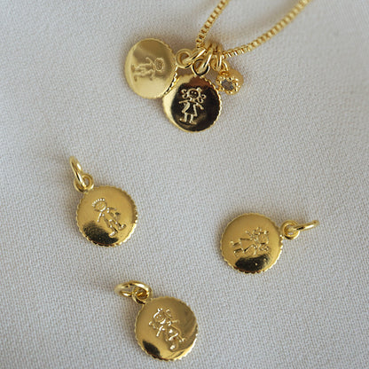 COLLAR NIÑA 45CM ORO