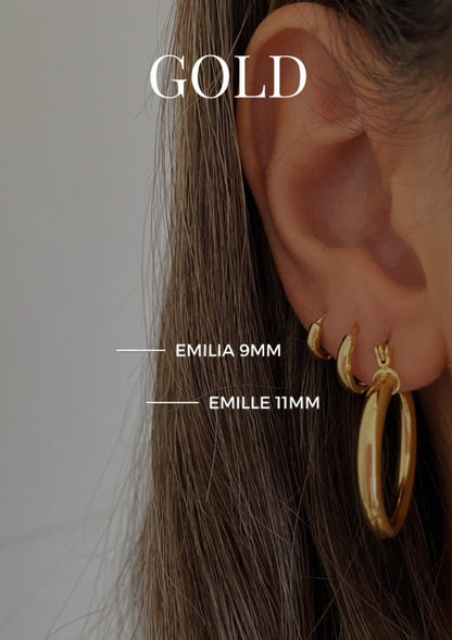 ARGOLLAS EMILLE 11MM ORO